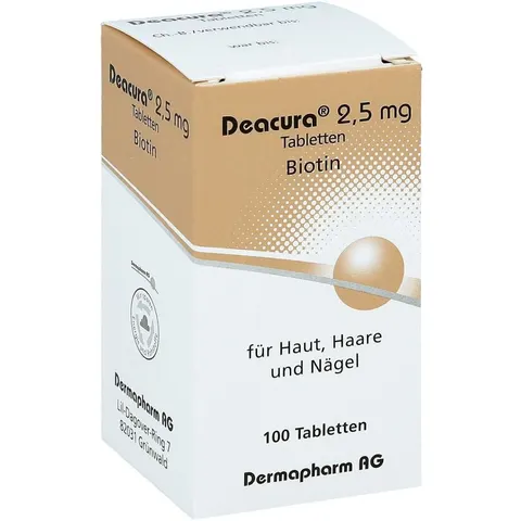 Deacura 2,5 mg Tabletten – Bild 2