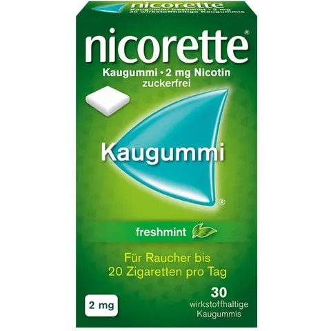 nicorette® Kaugummi 2 mg freshmint – 03643419 – Bild 2