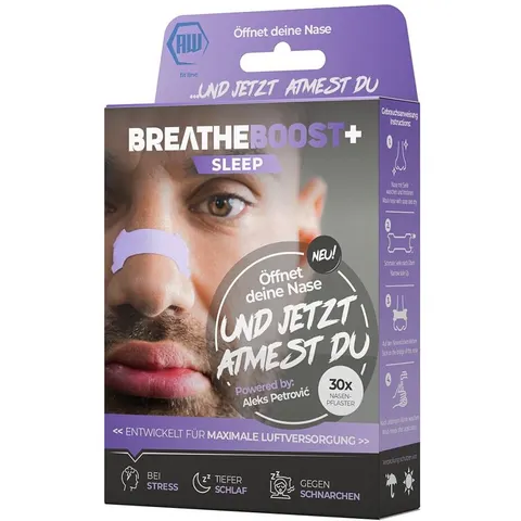 Breatheboost+ Sleep Nasenpflaster mit Lavendel/Melatonin – Bild 2