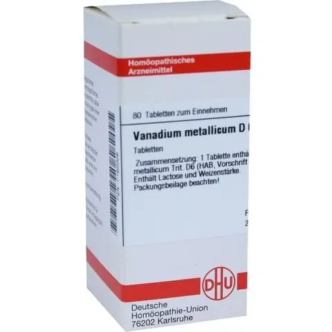 DHU Vanadium Metallicum D6 Tabletten – Bild 2