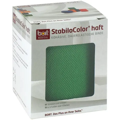 Bort Stabilocolor haft Binde 8cm grün 1stk – Bild 2