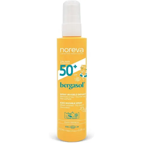 Noreva Bergasol Kinder-Sonnenspray LSF 50+ – Bild 2