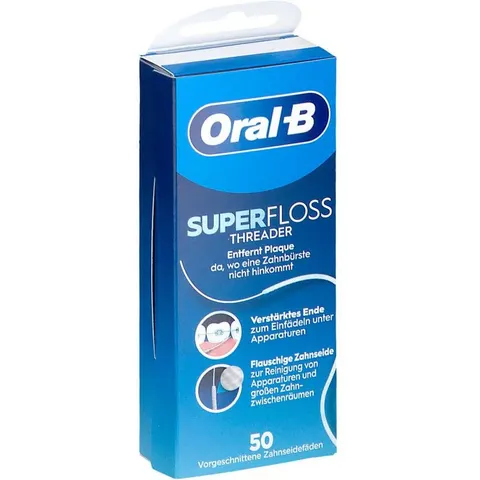 ORAL-B SUPERFLOSS THREADER 50 St – Bild 2