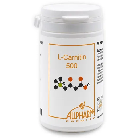 ALLPHARM L-carnitin 500 mg Kapseln – Bild 2