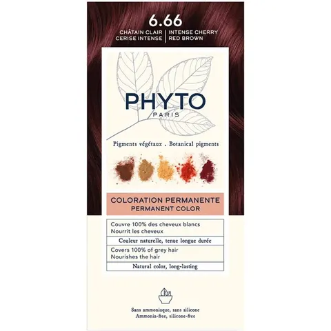 Phytocolor 6.66 Intensives Kirschrot Hellbraun – Bild 2