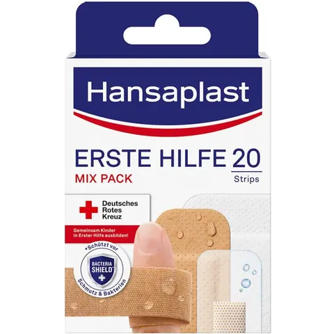 Hansaplast Erste Hilfe Pflaster Mix – Bild 2