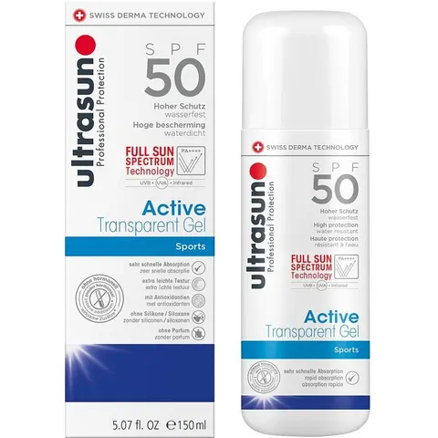 Ultrasun Active Transparent Gel Spf 50 – Bild 2