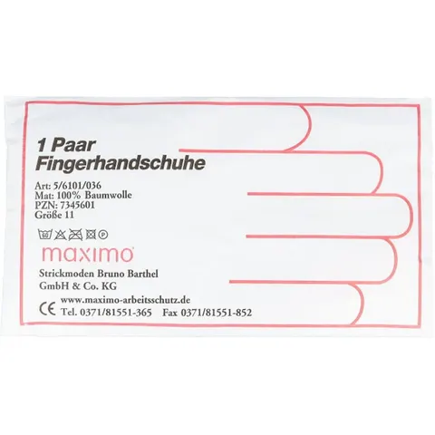 Handschuhe Baumwolle Größe 11 überlänge – Bild 2