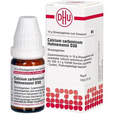 DHU Calcium Carbonicum D30 Globuli Hahnemanni – Bild 2