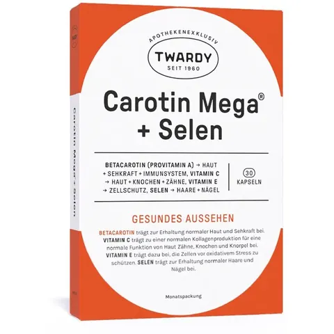 Twardy Carotin Mega + Selen Kapseln – Bild 2