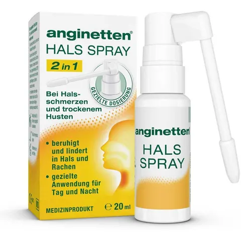 Anginetten Halsspray 2in1 Erwachsenen 20ml – Bild 2