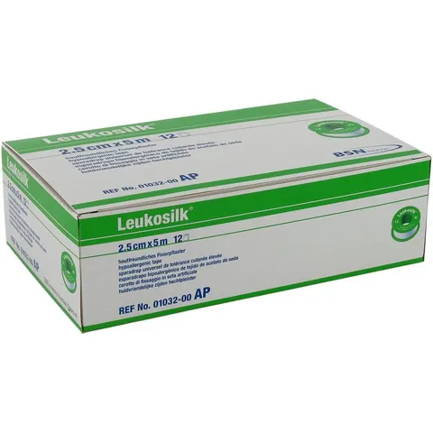 Leukosilk 2,5 cmx5 m 12 St Pflaster – Bild 2