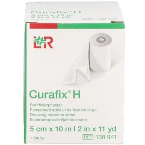 Curafix H Fixierpflaster 5 cmx10 m – Bild 2