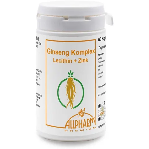 Ginseng Komplex Allpharm Kapseln – Bild 2