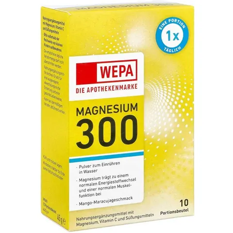 WEPA Magnesium 300 Mango-Maracuja – Bild 2