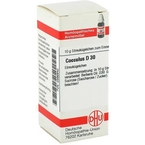 DHU Cocculus D30 Globuli – Bild 2