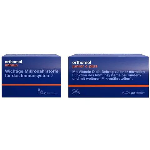 Orthomol Immun Trinkfläschchen + Orthomol junior C + Waldfrucht – Bild 2
