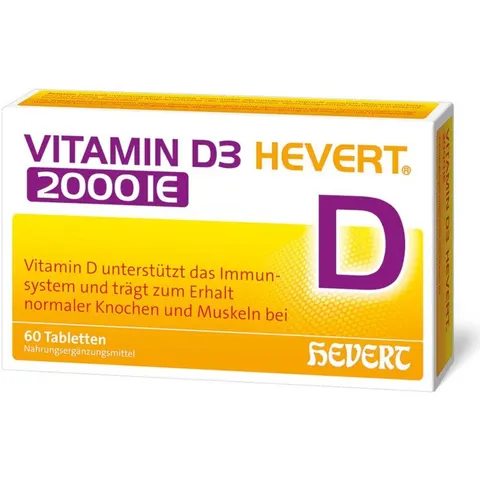 Vitamin D3 Hevert 2.000 I.E. Tabletten – 11116697 – Bild 2