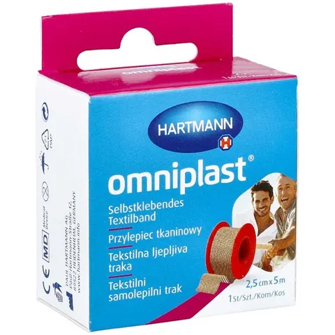 omniplast 2,5cm x 5m 1 St Pflaster – Bild 2