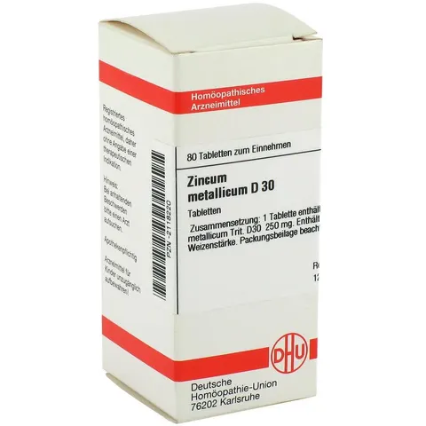 DHU Zincum Metallicum D30 Tabletten – Bild 2