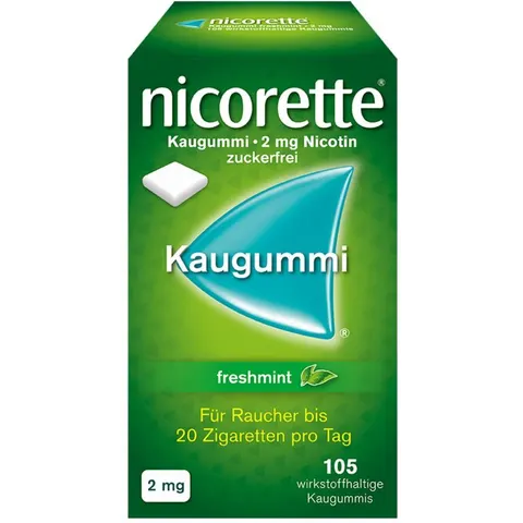 nicorette® Kaugummi 2 mg freshmint – 03643425 – Bild 2
