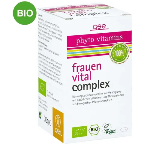 Frauen Vital Complex Bio Tabletten – Bild 2
