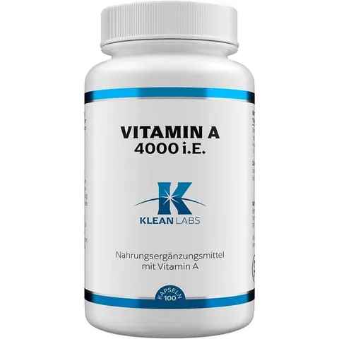 KLEAN LABS Vitamin A 4000 I.u. Kapseln – Bild 2