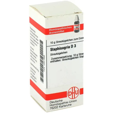 DHU Staphisagria D3 Globuli – Bild 2