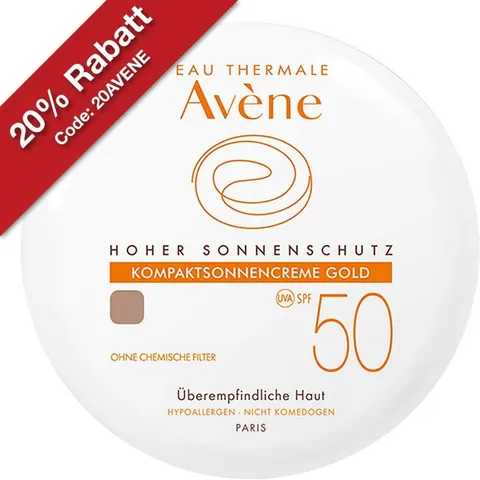 Avene Avène Kompaktsonnencreme Gold SPF 50 – Bild 3