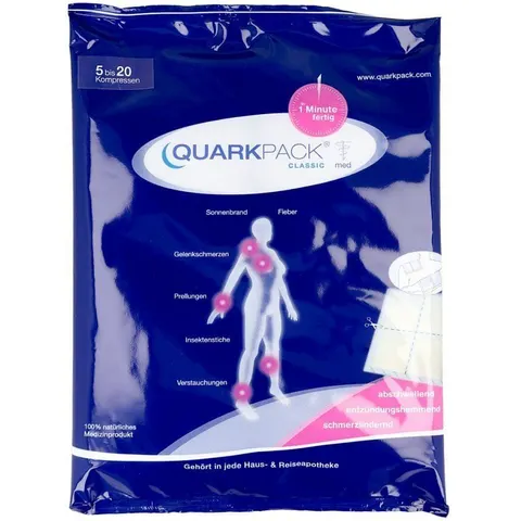Quarkpack Kompresse bei Entzündungen – Bild 2