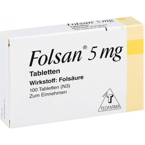 Folsan 5 mg Tabletten – 01300106 – Bild 2