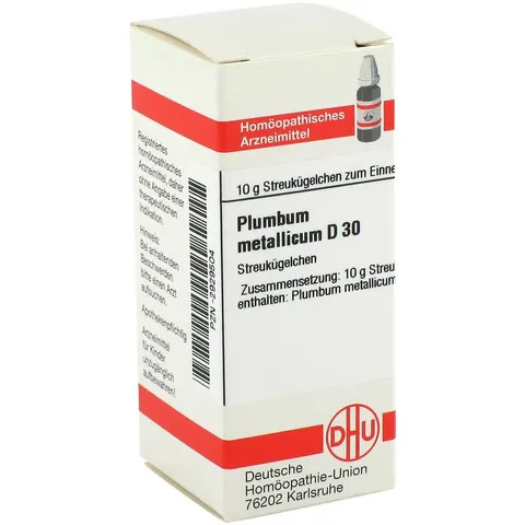DHU Plumbum Met. D30 Globuli – Bild 2