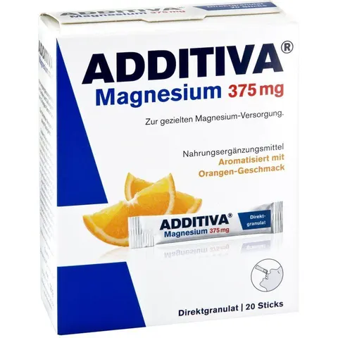 Additiva Magnesium 375 mg Sticks Orange – Bild 2