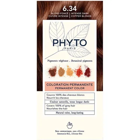Phytocolor 6.34 Dunkelblond Kupfer – Bild 2