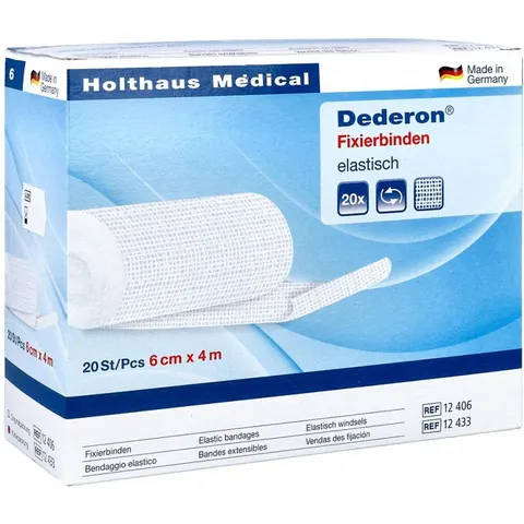 Dederon Fixierbinden 4 m x 6 cm 20stk – Bild 2