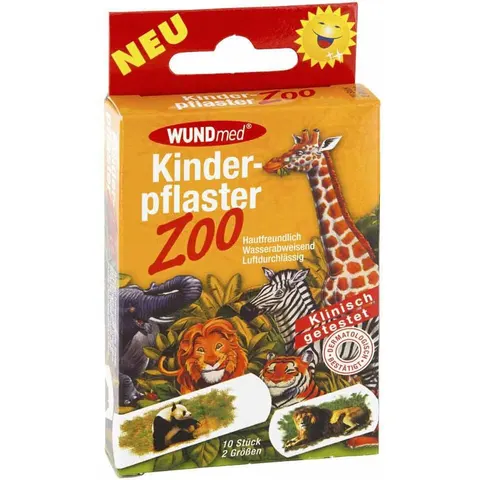 WUNDmed Kinderpflaster Zoo 2 Grössen – Bild 2