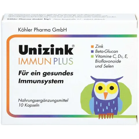 Unizink Immun Plus Kapseln – 05489187 – Bild 2