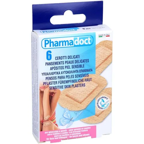 Pflaster hypoallergen 2 Gröss.f.knie+ellenbogen – Bild 2