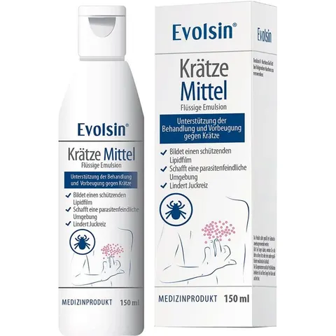 Evolsin Krätze Mittel Emulsion – Bild 2