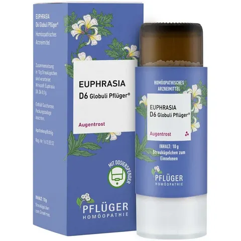 Euphrasia D6 Globuli Pflüger Dosierspender – Bild 2