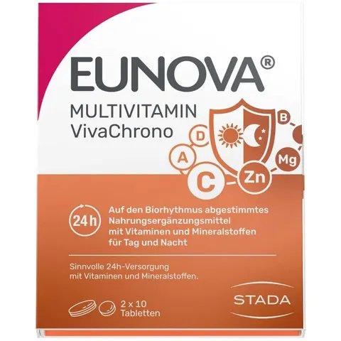 Eunova VivaChrono Multivitamin Tabletten – Bild 2