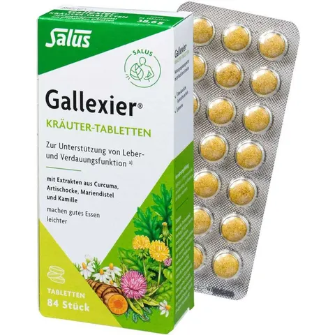 Salus Gallexier Kräuter-Tabletten – Bild 2