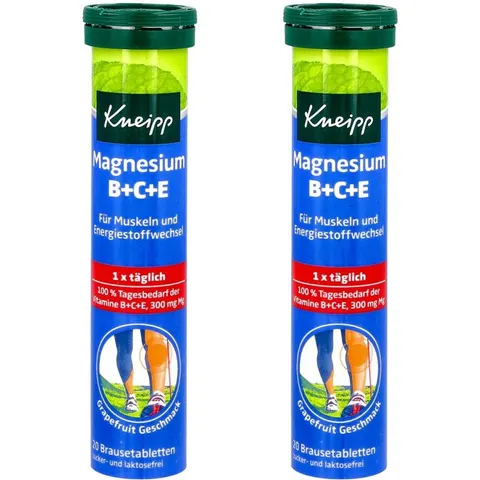 Kneipp Magnesium + Vitamine B+C+E Brausetabletten – 08107361 – Bild 2