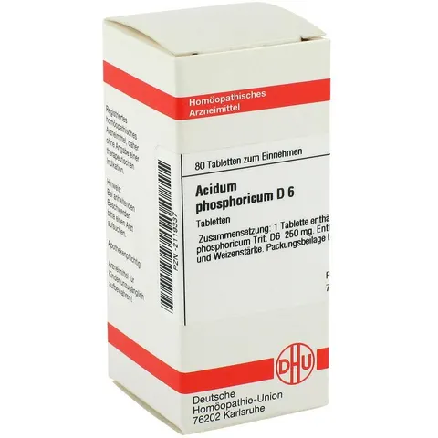 DHU Acidum Phosphoricum D6 Tabletten – Bild 2