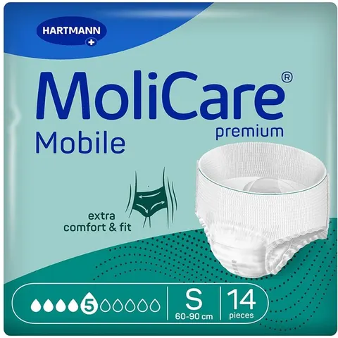 Molicare Premium Mobile 5 Tropfen Größe s – Bild 2