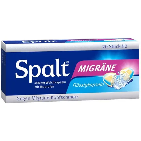 Spalt Migräne 400mg Weichkapseln – Bild 2