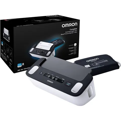 Omron Complete Oberarm Blutdruckmessgerät+EKG – Bild 2