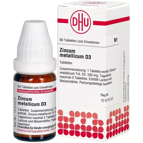 DHU Zincum Metallicum D3 Tabletten – Bild 2