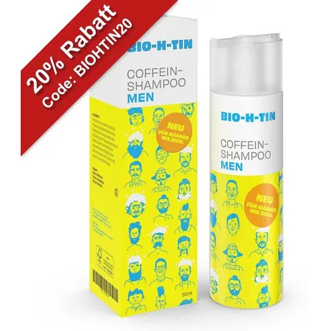 BIO-H-TIN Coffein-Shampoo Men – Bild 2