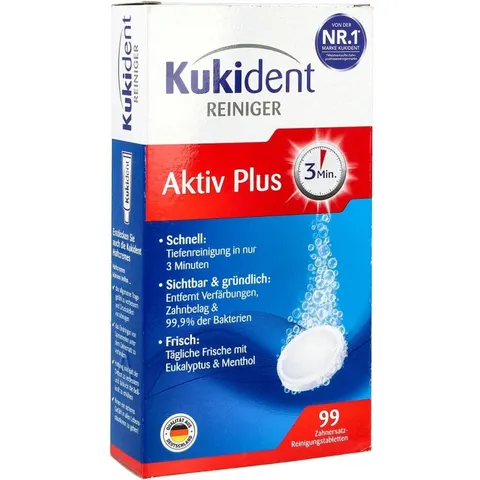Kukident Aktiv Plus Tabs – 039440 – Bild 2
